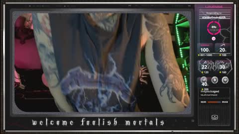 Snapshot of 666deathgasm chatting on 11, 3, 2025 Juune online show from 11, 3, 2025