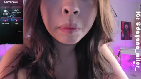 Snapshot of _dayana_miler chatting on 8, 2, 2025 IG Dayana miler online show from 8, 2, 2025