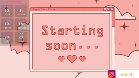 Snapshot of _lilith_18_ chatting on 29, 5, 2026 Lili online show from 29, 5, 2026