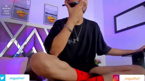 miguel tomorrow from 200 pm Colombia to 1000 pm online show from 30, 10, 2025