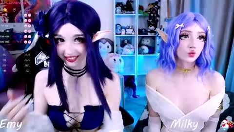 Emy and MilkyCute today    MY TG CHANNEL online show from 27, 9, 2025