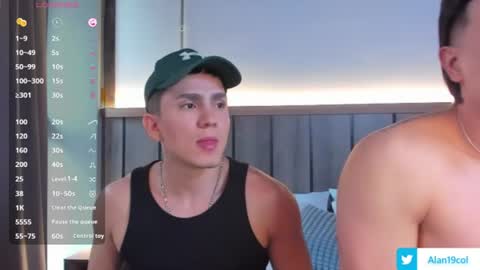 Snapshot of alan_nd_kevin chatting on 18, 7, 2026 Alan Kevin can we reach 100 thumbs up please guys online show from 18, 7, 2026
