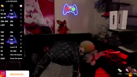 ALEXXX MORRIS online show from 12, 11, 2025
