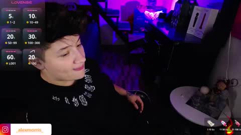 ALEXXX MORRIS online show from 17, 1, 2026