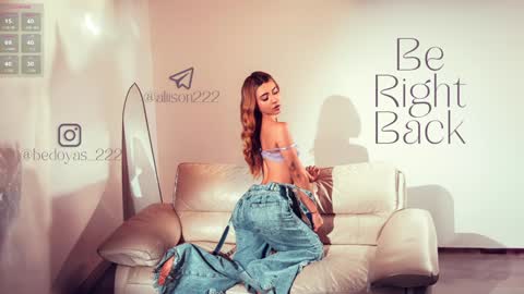 A L I S O N  online show from 22, 1, 2025