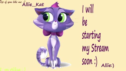 Snapshot of allie__kat chatting on 27, 6, 2026 Allie online show from 27, 6, 2026
