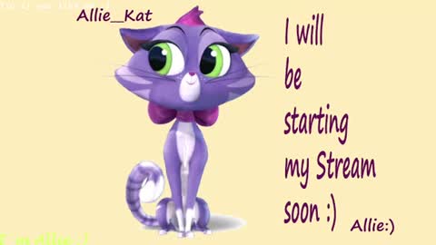 Snapshot of allie__kat chatting on 26, 7, 2026 Allie online show from 26, 7, 2026