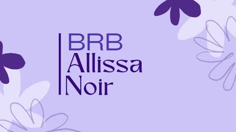 Snapshot of allissa_noir chatting on 27, 6, 2026 Allissa online show from 27, 6, 2026