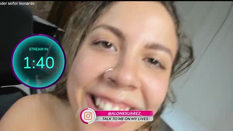 Snapshot of alondra_on_fire chatting on 17, 10, 2025 Alondra Suarez online show from 17, 10, 2025