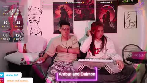 Snapshot of ambar_and_daimon_ chatting on 24, 9, 2025 AMBAR AND DAIMON online show from 24, 9, 2025