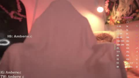 Snapshot of amberw_c chatting on 9, 5, 2026 IG - TW Amberw c online show from 9, 5, 2026