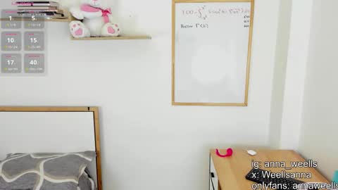  Anna Weells  online show from 27, 2, 2026