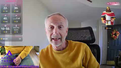 Apollo Thrust online show from 3, 12, 2025