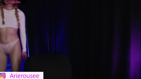 Snapshot of arie_rousee_sub chatting on 11, 11, 2025 ARIE online show from 11, 11, 2025