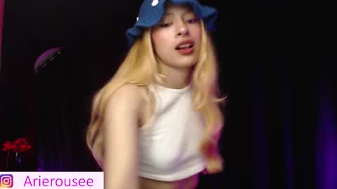 Snapshot of arie_rousee_sub chatting on 21, 11, 2025 ARIE online show from 21, 11, 2025