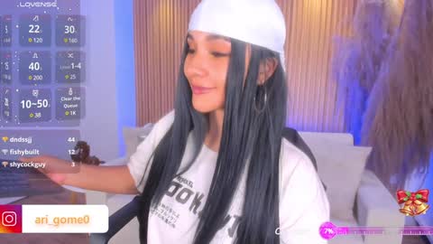 Snapshot of arigy_gomez chatting on 24, 12, 2024 Arigy Everyday From 1430 to 2130 Col Time online show from 24, 12, 2024