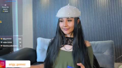 Snapshot of arigy_gomez chatting on 12, 3, 2025 Arigy Everyday From 1430 to 2130 Col Time online show from 12, 3, 2025