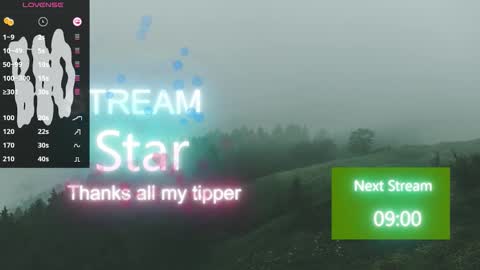 Aurora online show from 11, 10, 2025