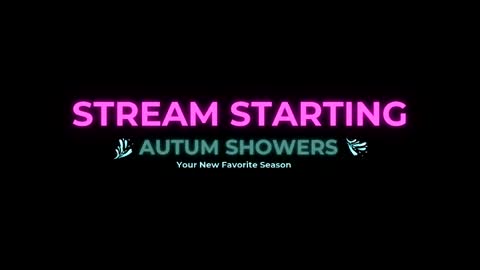 Autum Showers online show from 13, 4, 2026