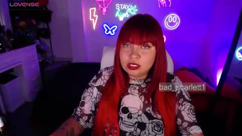 Snapshot of bad_scarlett1 chatting on 31, 7, 2026 Scarlett online show from 31, 7, 2026