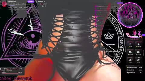 Snapshot of baileymonarch chatting on 1, 10, 2025 Bailey online show from 1, 10, 2025