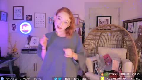 Beck the tongue online show from 2, 10, 2025