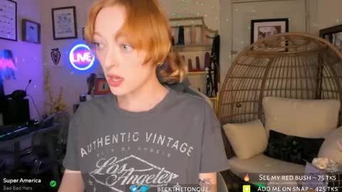 Snapshot of beckthetongue chatting on 10, 3, 2026 Beck the tongue online show from 10, 3, 2026