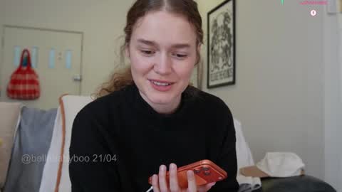 Snapshot of bellebabyboo chatting on 22, 4, 2026 BELLE online show from 22, 4, 2026