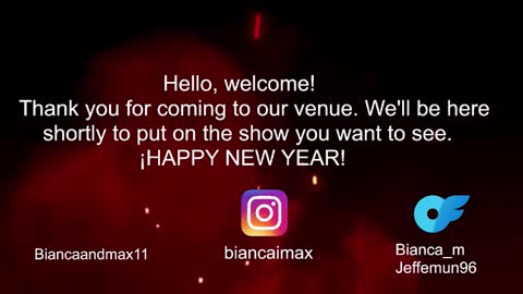 bianca and maxwell online show from 23, 2, 2026