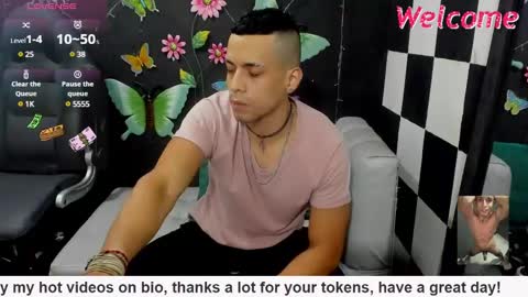 Snapshot of brunocuttie94 chatting on 2, 3, 2025 Join my fan club here 150 tokens a month online show from 2, 3, 2025