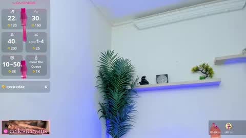 Celeste  online show from 10, 2, 2025