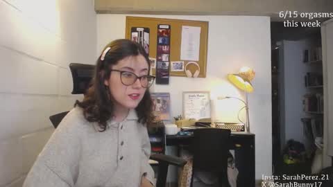 Snapshot of cherrybunny21 chatting on 24, 12, 2024 Sarah Prez online show from 24, 12, 2024