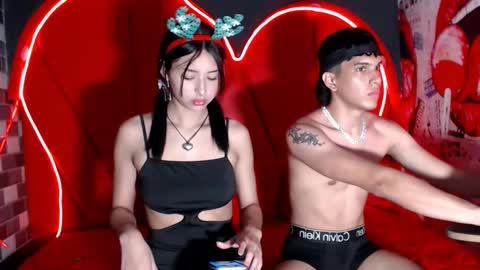 Snapshot of couple_sexxy7 chatting on 14, 12, 2024 MIA LIZ AND SAM online show from 14, 12, 2024