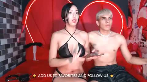Snapshot of couple_sexxy7 chatting on 7, 1, 2025 MIA LIZ AND SAM online show from 7, 1, 2025