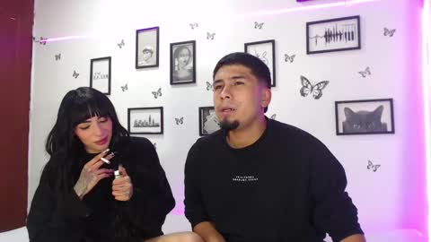 Snapshot of coupsextop chatting on 1, 2, 2025 Juli and Liam online show from 1, 2, 2025