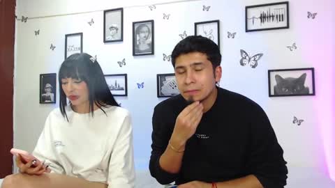 Snapshot of coupsextop chatting on 28, 2, 2025 Juli and Liam online show from 28, 2, 2025