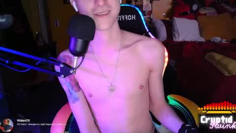 CryptidTwink online show from 18, 4, 2026