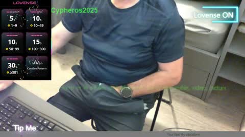 Snapshot of cypheros2025 chatting on 6, 5, 2026 Chris online show from 6, 5, 2026