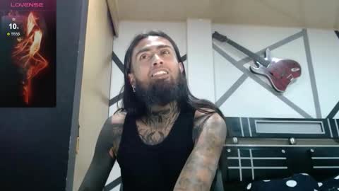 Snapshot of daimon_rock01 chatting on 14, 9, 2025 felipe online show from 14, 9, 2025