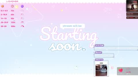 DarlingBubbles online show from 2, 11, 2025