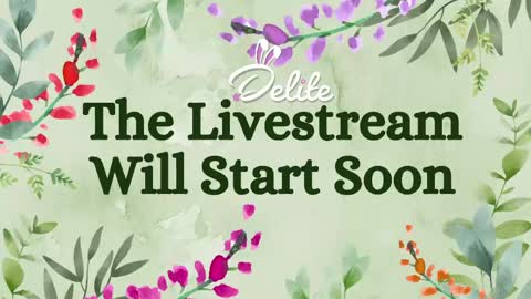 DeLite  Next stream on Wednesday or Thurdsay  online show from 15, 4, 2026