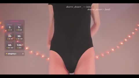 Snapshot of deserve_dessert chatting on 1, 3, 2025 Domi online show from 1, 3, 2025