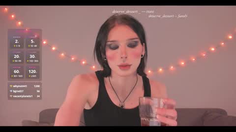 Snapshot of deserve_dessert chatting on 1, 3, 2025 Domi online show from 1, 3, 2025