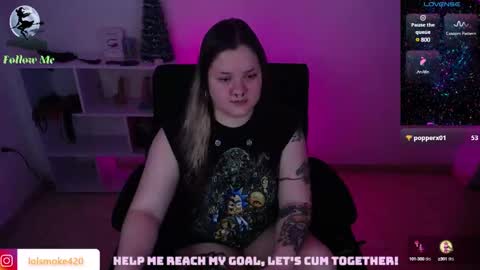 Snapshot of destroyall420 chatting on 14, 12, 2024 Lola Bdsm and fries online show from 14, 12, 2024