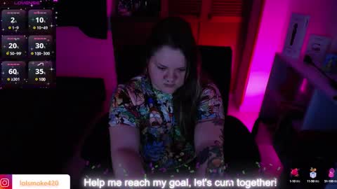 Snapshot of destroyall420 chatting on 3, 3, 2025 Lola Bdsm and fries online show from 3, 3, 2025