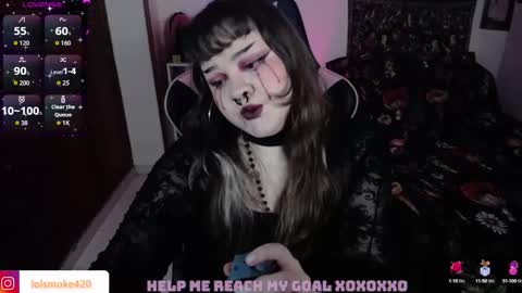 Snapshot of destroyall420 chatting on 16, 10, 2025 Lola Bdsm and fries online show from 16, 10, 2025