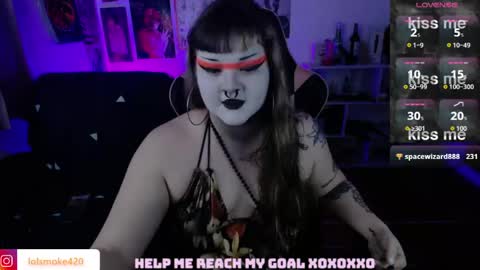 Snapshot of destroyall420 chatting on 15, 5, 2026 Lola Bdsm and fries online show from 15, 5, 2026