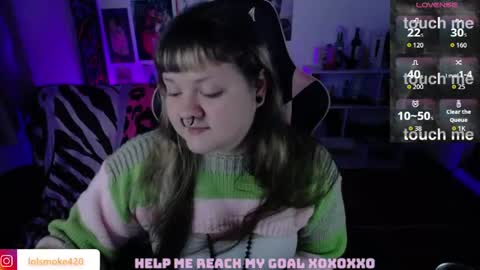 Snapshot of destroyall420 chatting on 21, 5, 2026 Lola Bdsm and fries online show from 21, 5, 2026