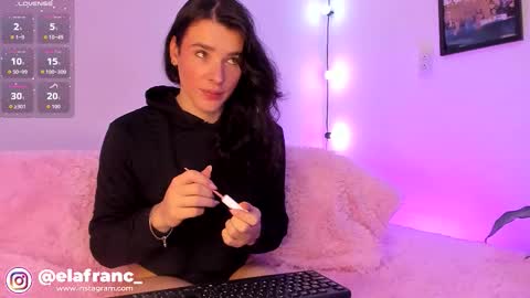 Snapshot of elaia_franc chatting on 10, 2, 2026 Elaia franco online show from 10, 2, 2026