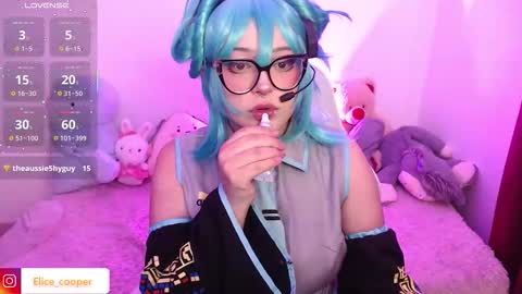 Snapshot of elicecooper chatting on 28, 10, 2025 Elice Cooper new account online show from 28, 10, 2025